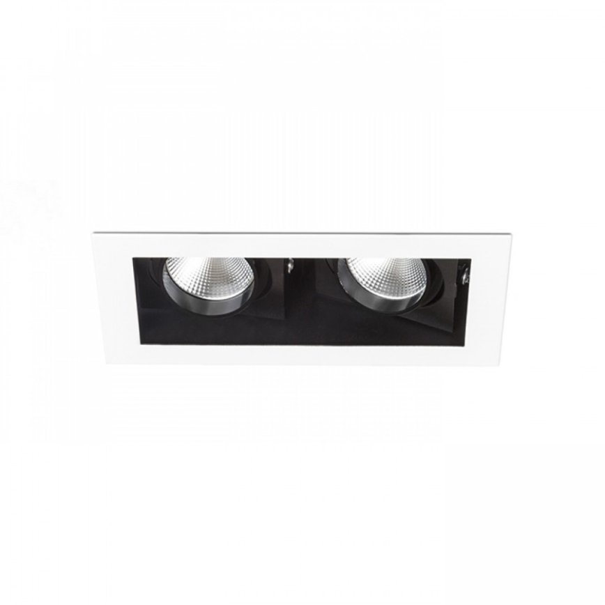 RED - Design Rendl - R12857 - LED Iegremdējama lampa BONDY 2xLED/7W/230V