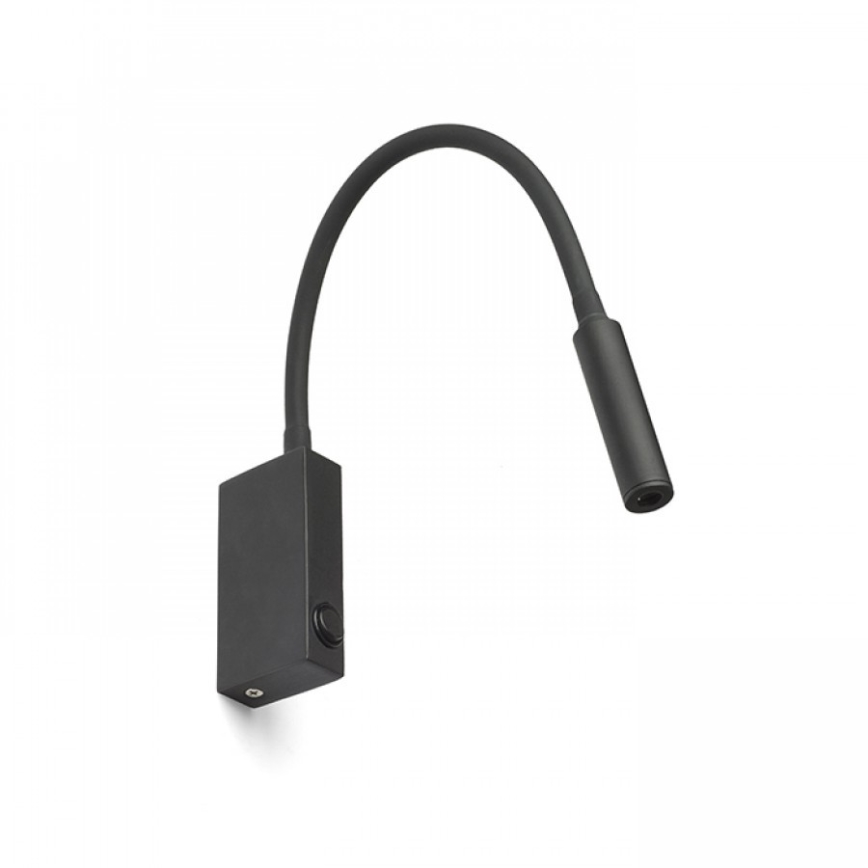 RED - Design Rendl - R12945 - LED Pielāgojama lampiņa EKE LED/3W/230V melna