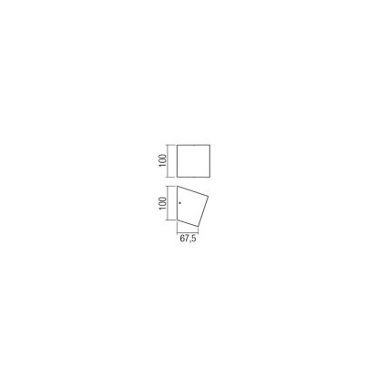 Redo 01-1317 - LED Sienas lampa TOBIKO LED/6W/230V CRI 90 balta