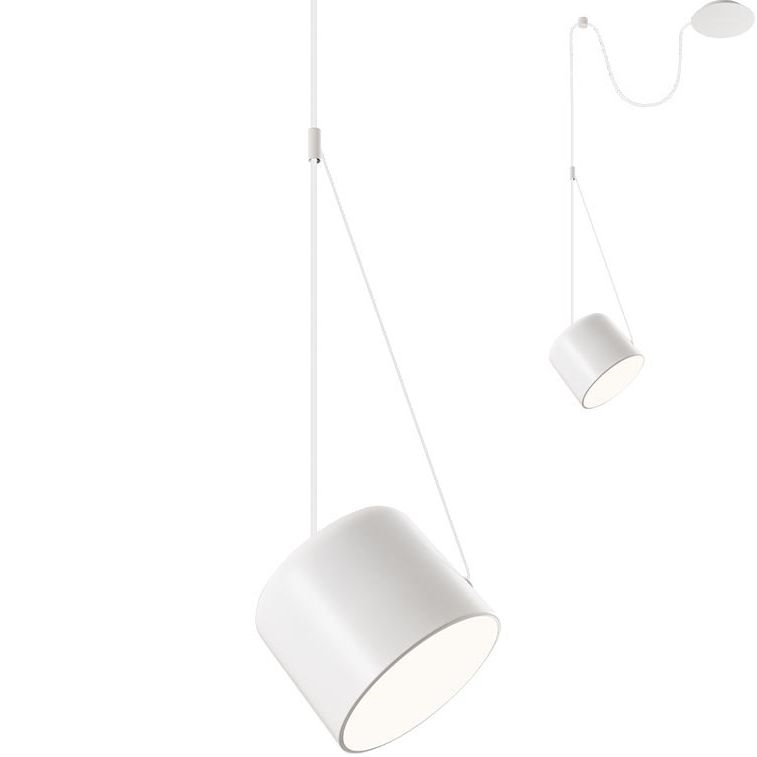 Redo 01-1823 - Lustra ar auklu DODO 1xE27/15W/230V zirneklis balta