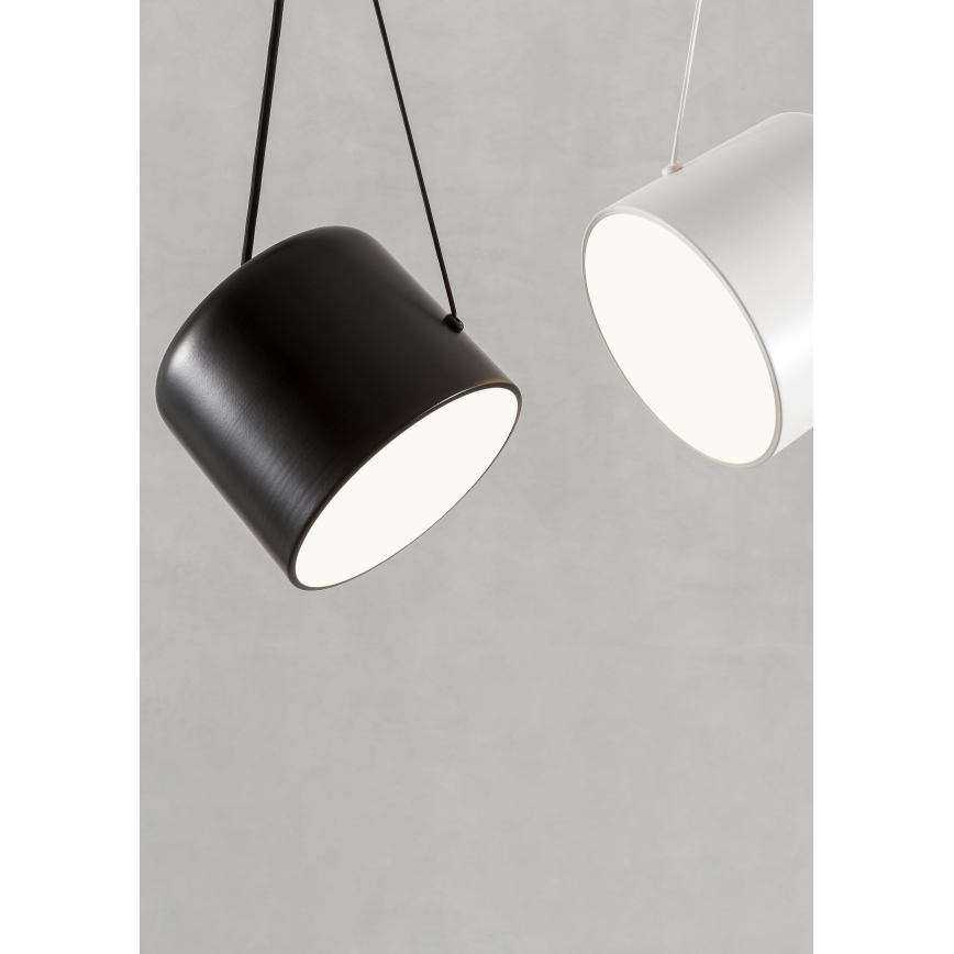 Redo 01-1823 - Lustra ar auklu DODO 1xE27/15W/230V zirneklis balta