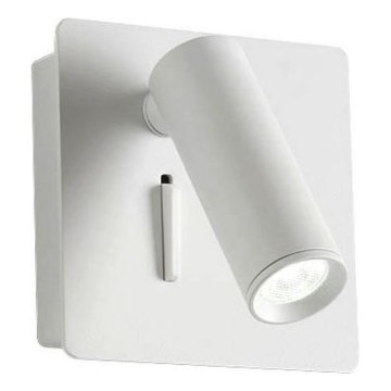 Redo 01-2338 - LED Sienas starmetis TOMIX LED/3,2W/230V balta