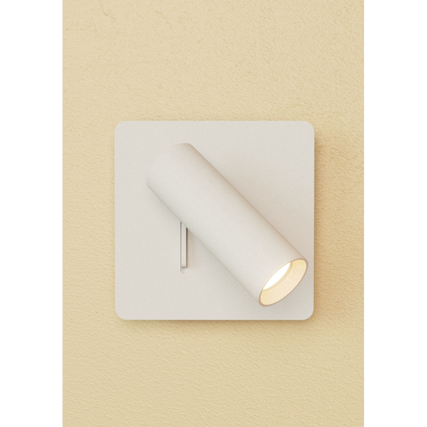 Redo 01-2338 - LED Sienas starmetis TOMIX LED/3,2W/230V balta