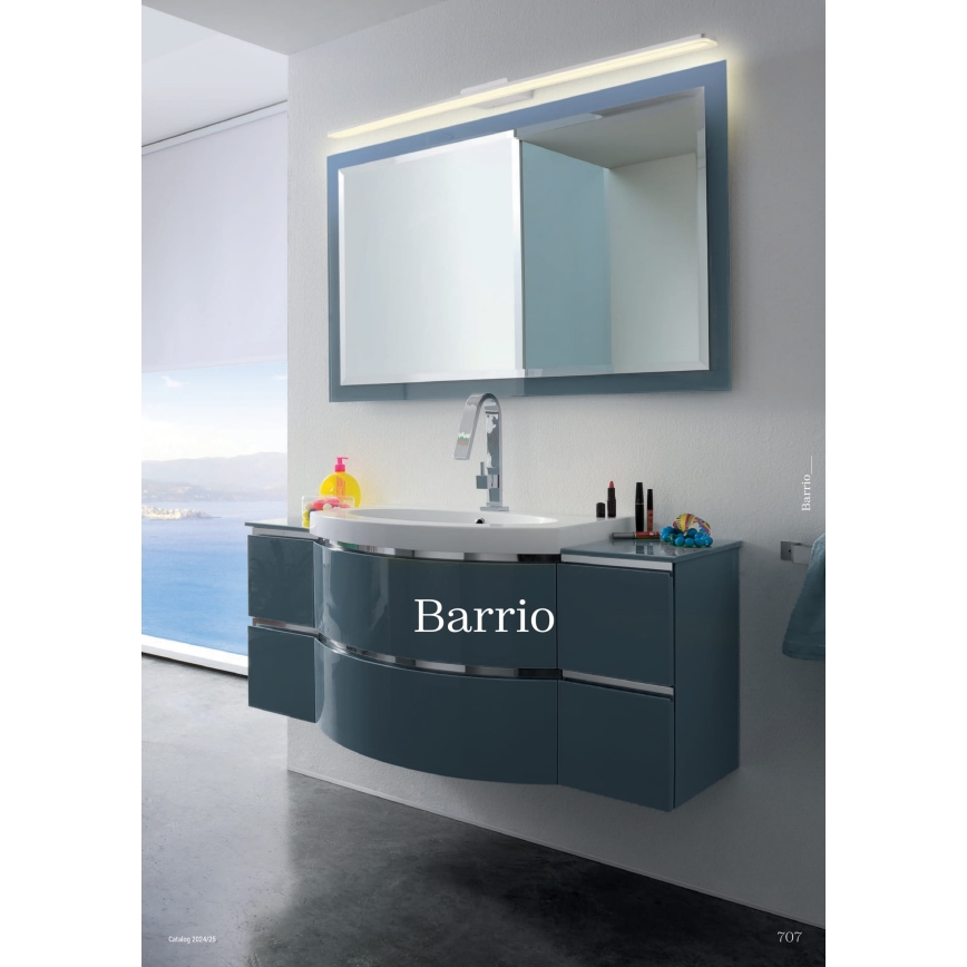 Redo 01-2511 - LED Vannas istabas spoguļa apgaismojums BARRIO LED/34,32W/230V 120 cm CRI 90 IP44 balta
