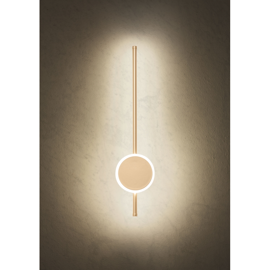 Redo 01-2700 - LED Sienas lampa DIAZ LED/18W/230V CRI 90 zelta