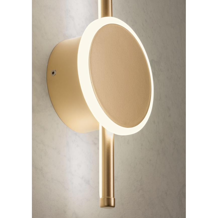 Redo 01-2700 - LED Sienas lampa DIAZ LED/18W/230V CRI 90 zelta