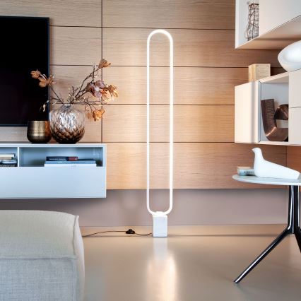 Redo 01-3061 - LED Aptumšojama grīdas stāvlampa ADO LED/24W/230V balta