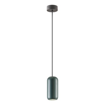 Redo 01-3475 - Lustra ar auklu BOOM 1xGU10/10W/230V d. 7,6 cm zaļa