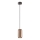 Redo 01-3476 - Lustra ar auklu BOOM 1xGU10/10W/230V d. 7,6 cm brūna
