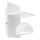 Redo 01-3491 - LED Sienas starmetis SEIBI LED/7W/230V USB CRI 90 balta
