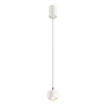 Redo 01-3546 - LED Lustra ar auklu AVES LED/12W/230V d. 9,6 cm CRI 90 balta