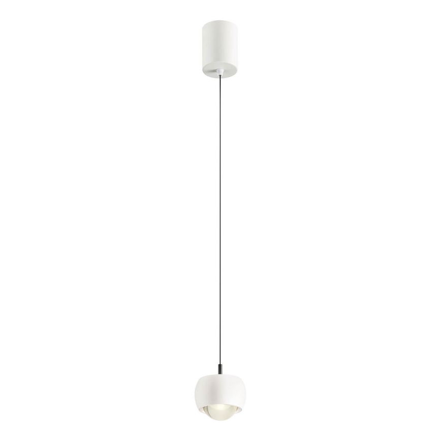 Redo 01-3546 - LED Lustra ar auklu AVES LED/12W/230V d. 9,6 cm CRI 90 balta
