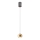 Redo 01-3547 - LED Lustra ar auklu AVES LED/12W/230V d. 9,6 cm CRI 90 zelta