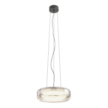 Redo 01-3592 - LED Lustra ar auklu SOLERA LED/36W/230V d. 45 cm CRI 93 3000/4000K pelēka