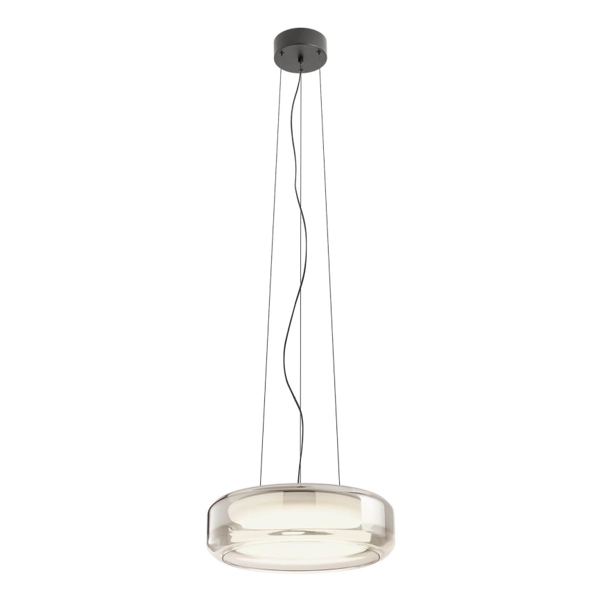 Redo 01-3592 - LED Lustra ar auklu SOLERA LED/36W/230V d. 45 cm CRI 93 3000/4000K pelēka