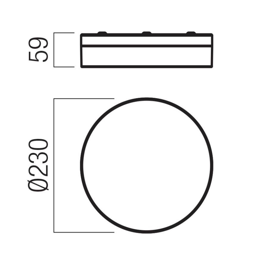 Redo 01-3727 - LED Vannas istabas griestu lampa FRISBI LED/12W/230V d. 23 cm CRI 90 3000/4000K IP44 spīdīgi hromēts