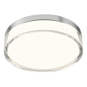 Redo 01-3727 - LED Vannas istabas griestu lampa FRISBI LED/12W/230V d. 23 cm CRI 90 3000/4000K IP44 spīdīgi hromēts