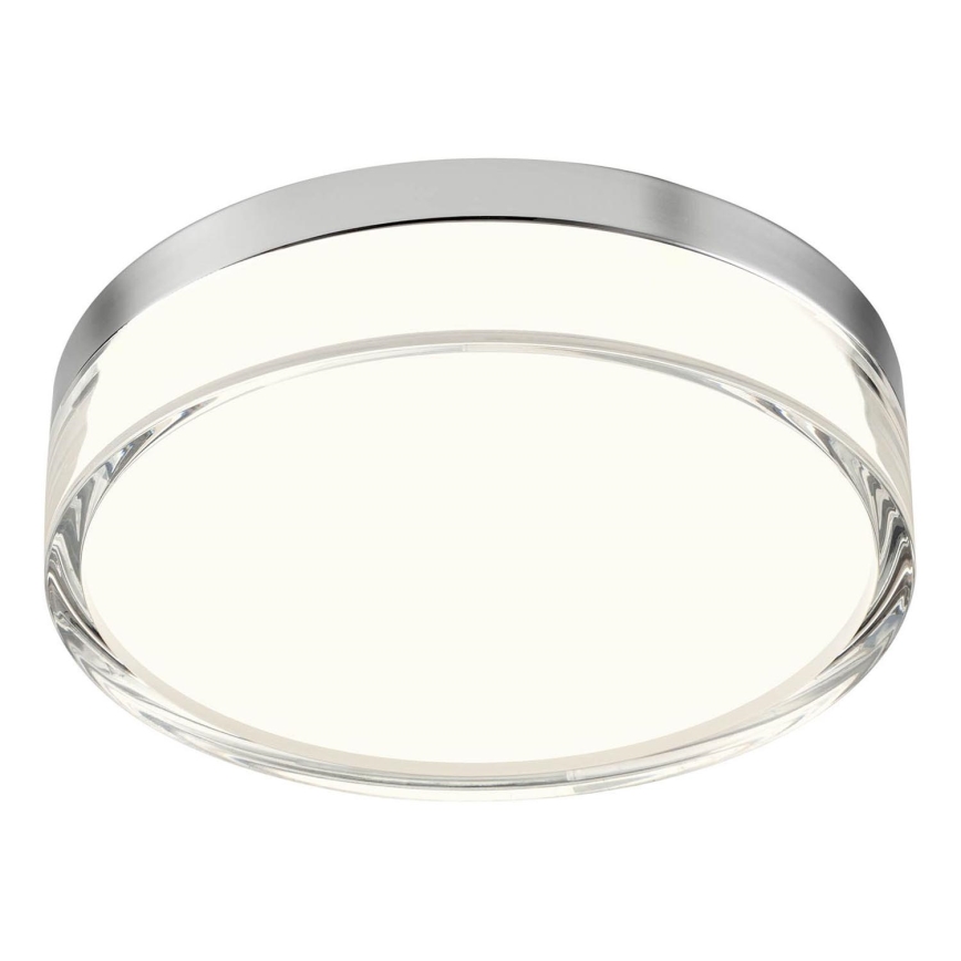 Redo 01-3727 - LED Vannas istabas griestu lampa FRISBI LED/12W/230V d. 23 cm CRI 90 3000/4000K IP44 spīdīgi hromēts