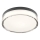 Redo 01-3735 - LED Vannas istabas griestu lampa FRISBI LED/12W/230V d. 23 cm CRI 90 3000/4000K IP44 melna