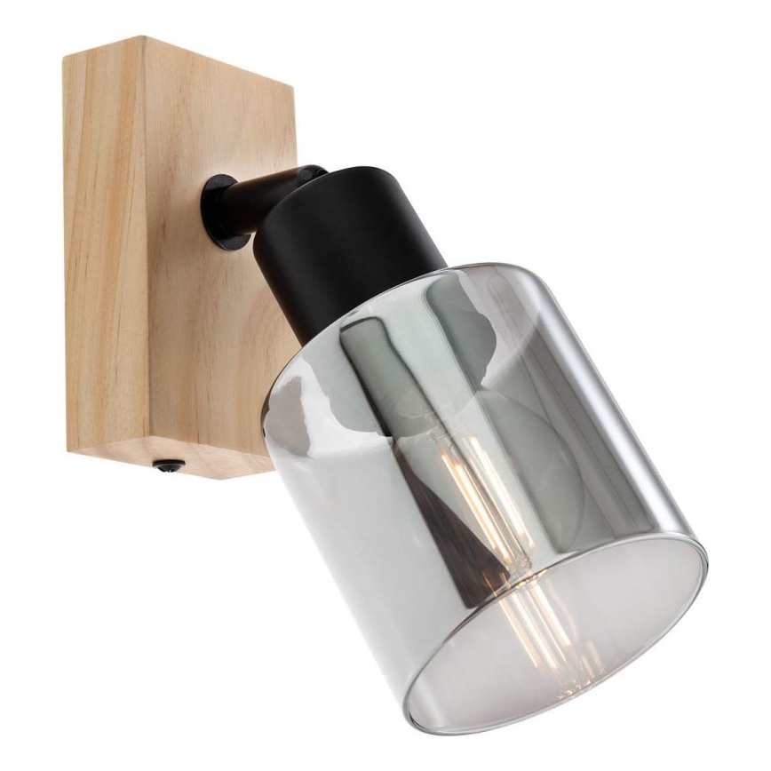 Redo 01-3984 - Sienas starmetis ROTIS 1xE14/15W/230V