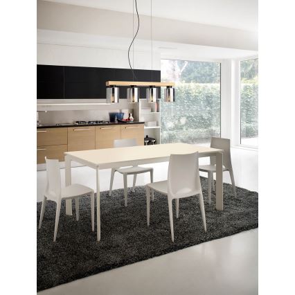 Redo 01-3986 - Lustra ar auklu ROTIS 4xE27/15W/230V