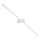 Redo 01-4034 - LED Vannas istabas spoguļa apgaismojums ROW LED/18W/230V 90 cm IP44 balta