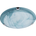 Redo 05-682 - Griestu lampa VIRGINIA 1xE27/42W/230V d. 25 cm zila