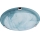Redo 05-682 - Griestu lampa VIRGINIA 1xE27/42W/230V d. 25 cm zila