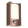 Redo 90487 - LED Āra sienas lampa ar sensoru WARP LED/8W/230V 3000K IP44 brūna