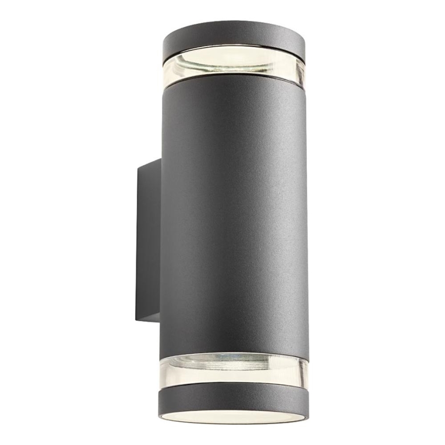 Redo 90518 - Āra sienas lampa CARGO 2xGU10/28W/230V IP54 antracīta
