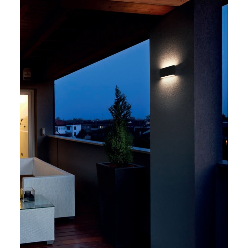 Redo 9054 - LED Āra sienas lampa POCKET LED/13W/230V IP54 antracīta