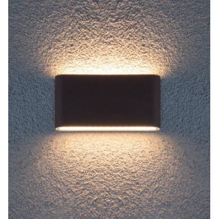 Redo 9054 - LED Āra sienas lampa POCKET LED/13W/230V IP54 antracīta