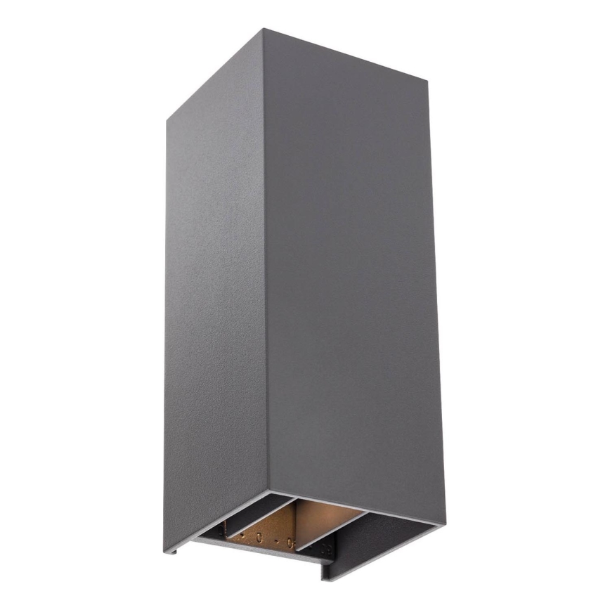 Redo 90636 - LED Āra sienas lampa SONNY 2xLED/5W/230V 2200/3000/4000K IP54 antracīta