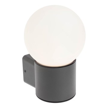 Redo 90640 - Āra sienas lampa BULK 1xE27/28W/230V IP44 antracīta