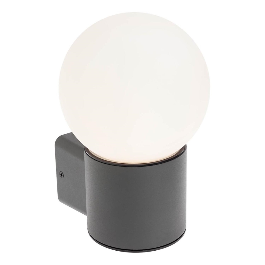 Redo 90640 - Āra sienas lampa BULK 1xE27/28W/230V IP44 antracīta