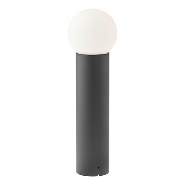 Redo 90642 - Āra lampa BULK 1xE27/28W/230V 50 cm IP44 antracīta