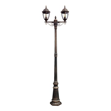 Redo 9609 - Āra lampa SEVILLA 2xE27/42W/230V IP44 zelta/patina
