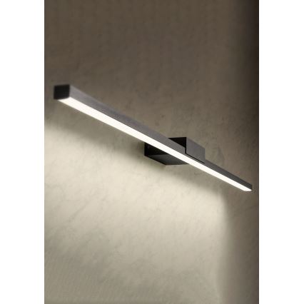 Redo01-3270 - LED Vannas istabas spoguļa apgaismojums ASTON LED/12W/230V 60 cm CRI 90 IP44 melna