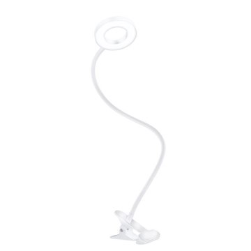 Regulējama LED galda lampa ar skavu LED/8W/230V 3000/4000/5000K balta