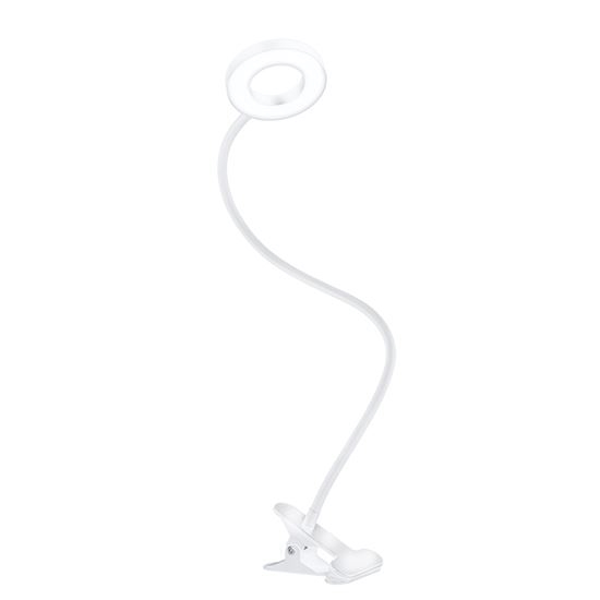 Regulējama LED galda lampa ar skavu LED/8W/230V 3000/4000/5000K balta