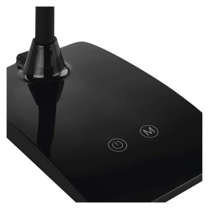 Regulējama LED galda lampa EDDY LED/6W/230V 3000/4500/6800K, melna