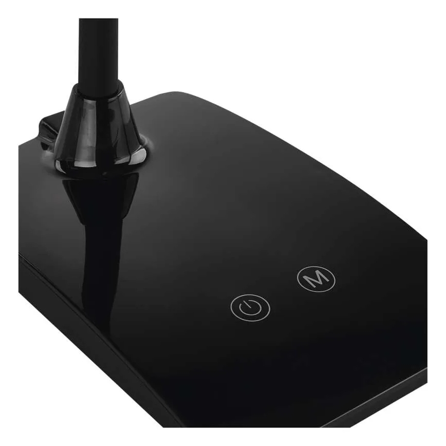 Regulējama LED galda lampa EDDY LED/6W/230V 3000/4500/6800K, melna