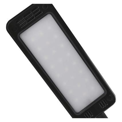 Regulējama LED galda lampa EDDY LED/6W/230V 3000/4500/6800K, melna