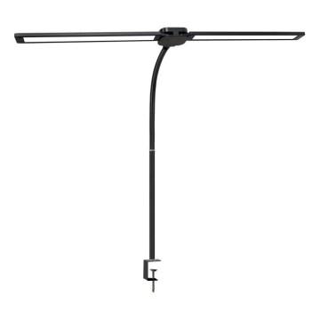 Regulējama LED galda lampa USB TENUIX DUO 2xLED/7W/5V 3000-6000K melna