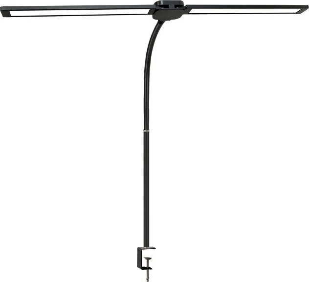 Regulējama LED galda lampa USB TENUIX DUO 2xLED/7W/5V 3000-6000K melna
