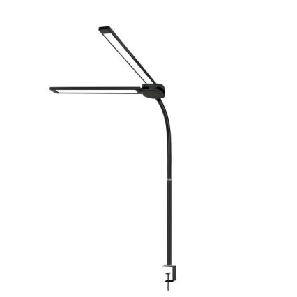 Regulējama LED galda lampa USB TENUIX DUO 2xLED/7W/5V 3000-6000K melna