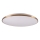 Regulējama LED griestu lampa KERN LED/80W/230V 3000/4000/6000K diam. 80 cm zeltaina + tālvadība