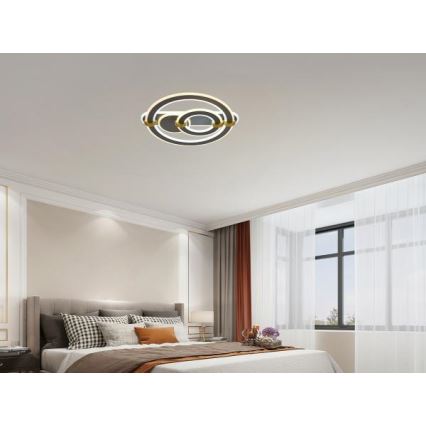 Regulējama LED griestu lampa LED/120W/230V 3000-6500K + tālvadības pults