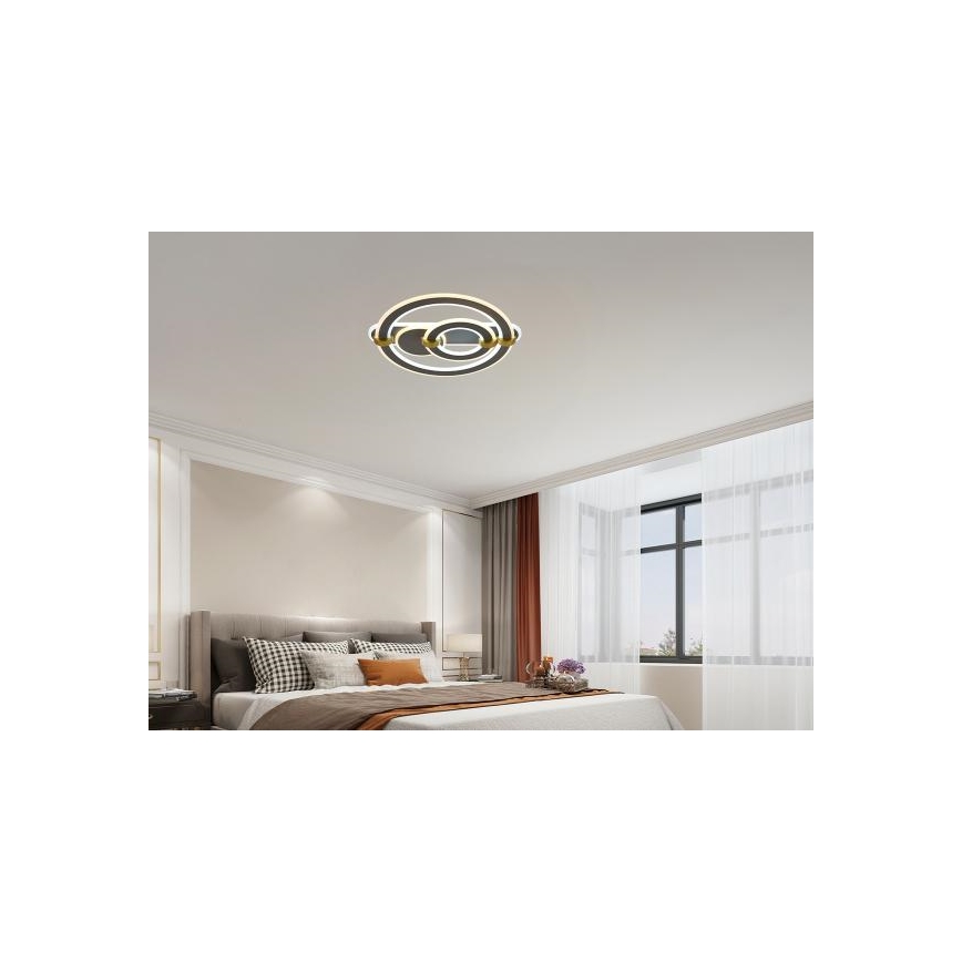 Regulējama LED griestu lampa LED/120W/230V 3000-6500K + tālvadības pults