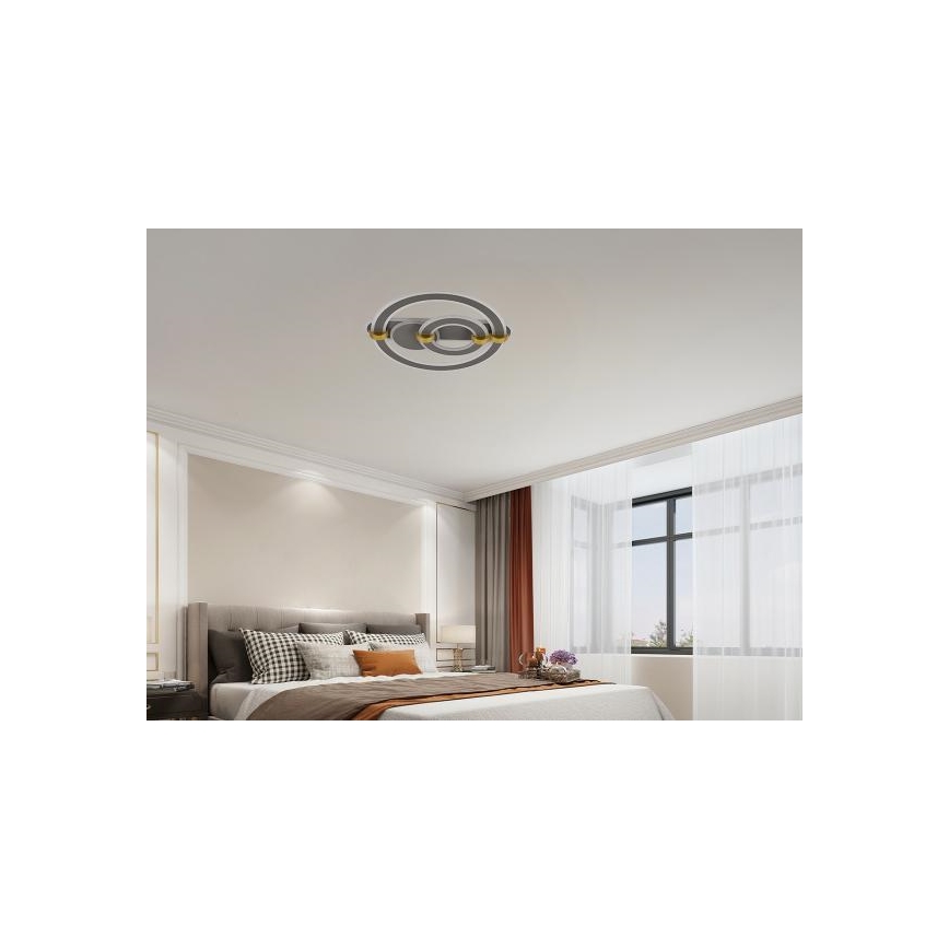 Regulējama LED griestu lampa LED/120W/230V 3000-6500K + tālvadības pults